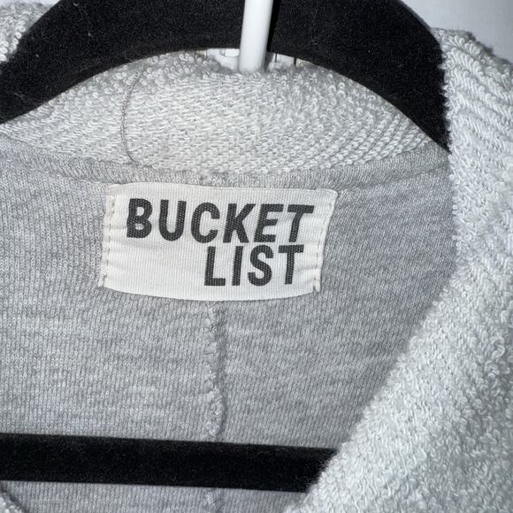 Bucketlist Women’s French Terry Jumpsuit Gray Size Small - Picture 6 of 7